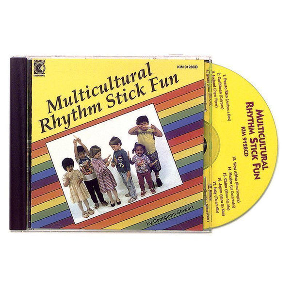 MULTICULTURAL RHYTHM STICK FUN CD-Childrens Books & Music-JadeMoghul Inc.