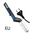 Multifunctional Electric Hair Comb Brush Beard Straightener Beard Straightening Comb Straight Hair Curler Styling Tools AExp