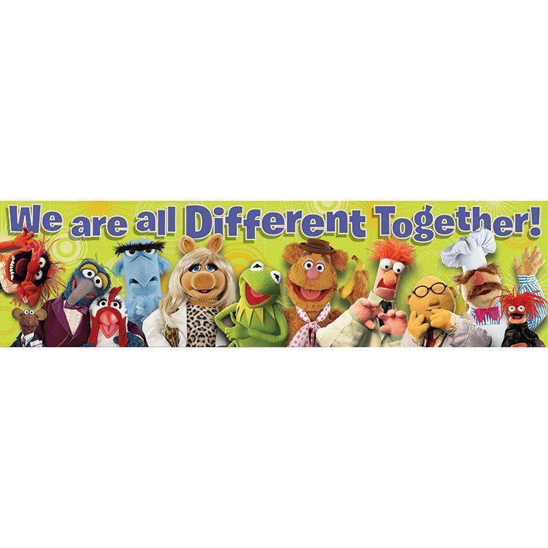 MUPPETS ALL DIFFERENT CLASSROOM-Learning Materials-JadeMoghul Inc.