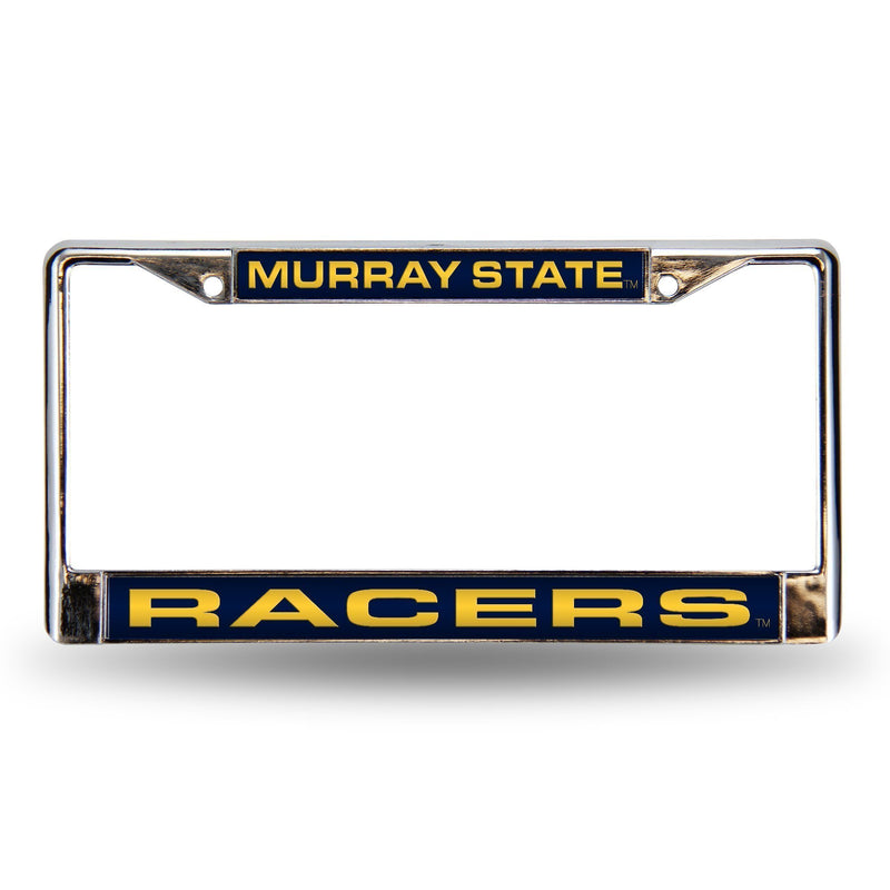 Ford License Plate Frame Murray State Laser Chrome Frame