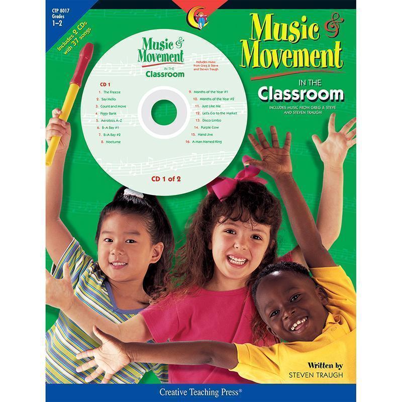 MUSIC & MOVEMENT IN THE CLASSROOM-Learning Materials-JadeMoghul Inc.