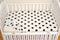 Muslinlife Cotton Baby Fitted Sheet Cartoon Crib Mattress Protector,baby bed sheet for crib size(130*70/120*60/120*65cm)-black dot-JadeMoghul Inc.