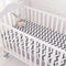 Muslinlife Cotton Baby Fitted Sheet Cartoon Crib Mattress Protector,baby bed sheet for crib size(130*70/120*60/120*65cm)-wave-JadeMoghul Inc.