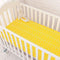 Muslinlife Cotton Baby Fitted Sheet Cartoon Crib Mattress Protector,baby bed sheet for crib size(130*70/120*60/120*65cm)-yellow crown-JadeMoghul Inc.