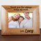 Custom Photo Frames My Dad Is My Rock Engraved Photo Frame