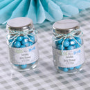"My Little Man" Personalized Mini Mason Jar (2 Sets of 12)-Favor Boxes & Containers-JadeMoghul Inc.