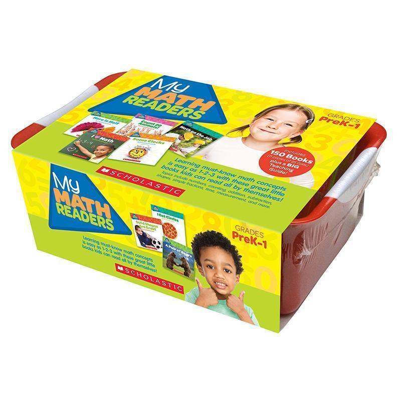 MY MATH READERS CLASSROOM TUB-Learning Materials-JadeMoghul Inc.