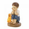 Cheap Home Decor My Pup And I Solar Figurine