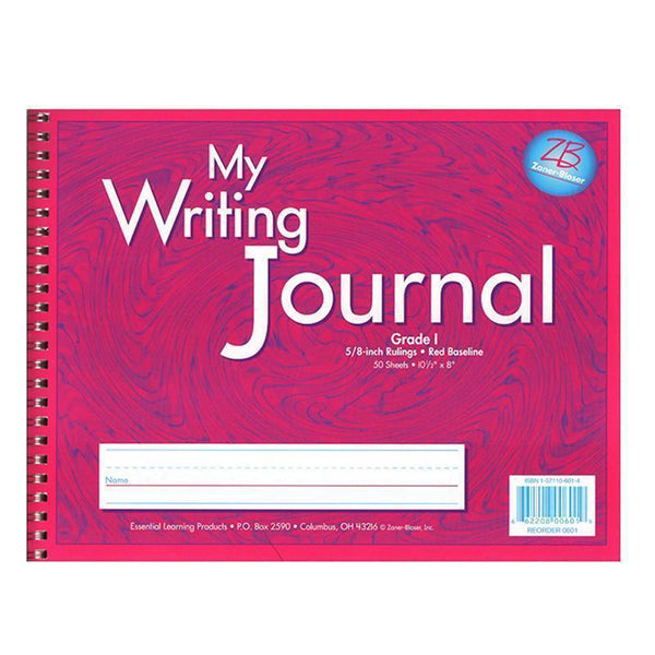 MY WRITING JOURNAL PINK GR 1-Learning Materials-JadeMoghul Inc.