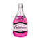 Mylar Foil Helium Party Balloon Decoration - Magenta Pink Champagne Bottle-Celebration Party Supplies-JadeMoghul Inc.
