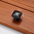 NAIERDI Brushed Black Gold Straight Cupboard Handles Knobs Stainless Steel Brushed Black Gold Kitchen Door Handles Cabinet Pull JadeMoghul Inc. 