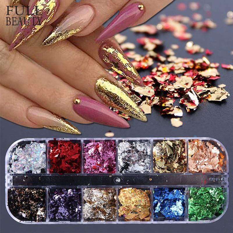 Nail Sequins Flakes Nail Art Decor