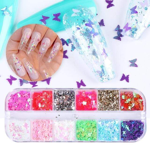 Nail Sequins Flakes Nail Art Decor