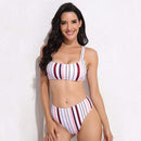 NAKIAEOI 2020 Sexy Cross Brazilian Bikinis Women Swimwear Swimsuit Push Up Bikini Set Halter Top Beach Bathing Suits Swim Wear AExp