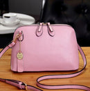 Namvitae Brand Genuine Leather Women Messenger Bag High Quality Cow Leather Small Crossbody Shell Bag Women Fashion Shoulder Bag-Pink-JadeMoghul Inc.