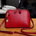 Namvitae Brand Genuine Leather Women Messenger Bag High Quality Cow Leather Small Crossbody Shell Bag Women Fashion Shoulder Bag-Red-JadeMoghul Inc.