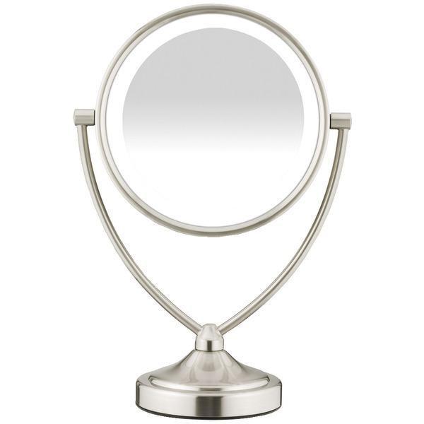 Natural Daytime Lighted Round Mirror-Personal Care-JadeMoghul Inc.