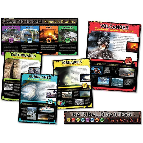 NATURAL DISASTERS BB SET-Learning Materials-JadeMoghul Inc.