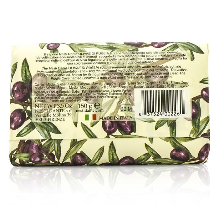 Natural Soap With Italian Olive Leaf Extract - Olivae Di Puglia - 150g-3.5oz-All Skincare-JadeMoghul Inc.