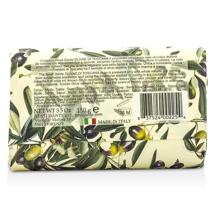 Natural Soap With Italian Olive Leaf Extract - Olivae Di Toscana - 150g-3.5oz-All Skincare-JadeMoghul Inc.