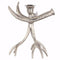 Nature Inspired Chic Fantasy Garden Candle Holder-Candleholders-Silver-Aluminum-JadeMoghul Inc.