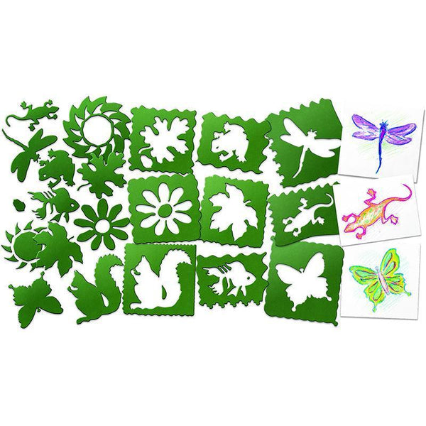 NATURE STENCILS-Arts & Crafts-JadeMoghul Inc.