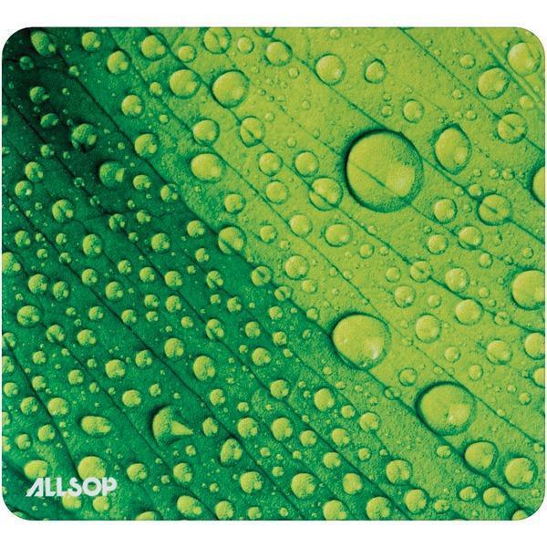 Naturesmart(TM) Mouse Pad (Pad Leaf Raindrop)-Mice & Mouse Pads-JadeMoghul Inc.