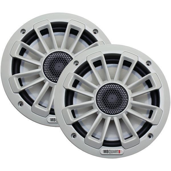 Nautic Series 6.5" 120-Watt 2-Way Coaxial Speaker System (Not Illuminated)-Speakers, Subwoofers & Tweeters-JadeMoghul Inc.