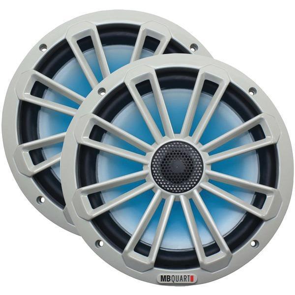 Nautic Series 8" 140-Watt 2-Way Coaxial Speaker System (With LED Illumination)-Speakers, Subwoofers & Tweeters-JadeMoghul Inc.