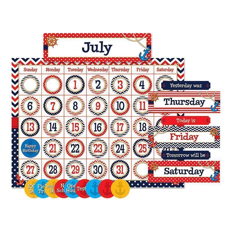 NAUTICAL CALENDAR BB SET-Learning Materials-JadeMoghul Inc.