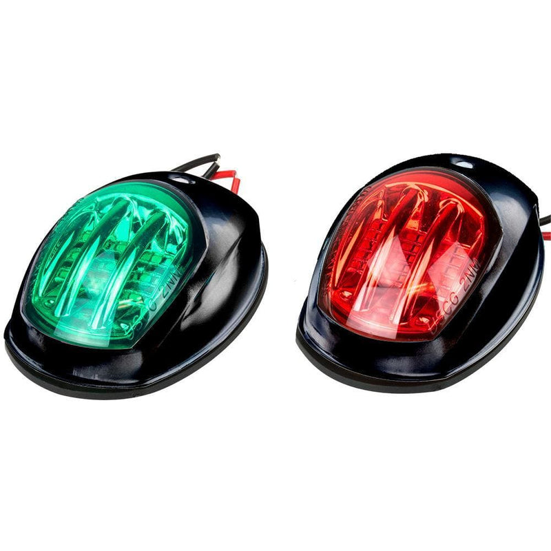 Navigation Lights Sea-Dog Black LED Navigation Lights - Port  Starboard [400073-1] Sea-Dog