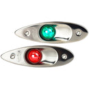 Navigation Lights Sea-Dog Stainless Steel Flush Mount LED Side Lights [400080-1] Sea-Dog