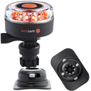 Navisafe Navilight All RED 360 2NM w-Navimount Base RIB Mount - Black [045KIT2]-Navigation Lights-JadeMoghul Inc.