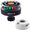 Navisafe Navilight Tricolor 2NM w-Navibolt Base Horizontal Mount - White [342KIIT5]-Navigation Lights-JadeMoghul Inc.