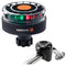 Navisafe Navilight Tricolor 2NM w-Navibolt Base Rail Mount - Black [342KIT]-Navigation Lights-JadeMoghul Inc.