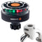 Navisafe Navilight Tricolor 2NM w-Navibolt Base Rail Mount - White [342KIT3]-Navigation Lights-JadeMoghul Inc.