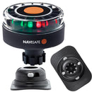 Navisafe Navilight Tricolor 2NM w-Navibolt Base RIB Mount - Black [342KIT2]-Navigation Lights-JadeMoghul Inc.