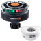 Navisafe Navilight Tricolor 2NM w-Navibolt Base Vertical Mount - White [342KIT6]-Navigation Lights-JadeMoghul Inc.
