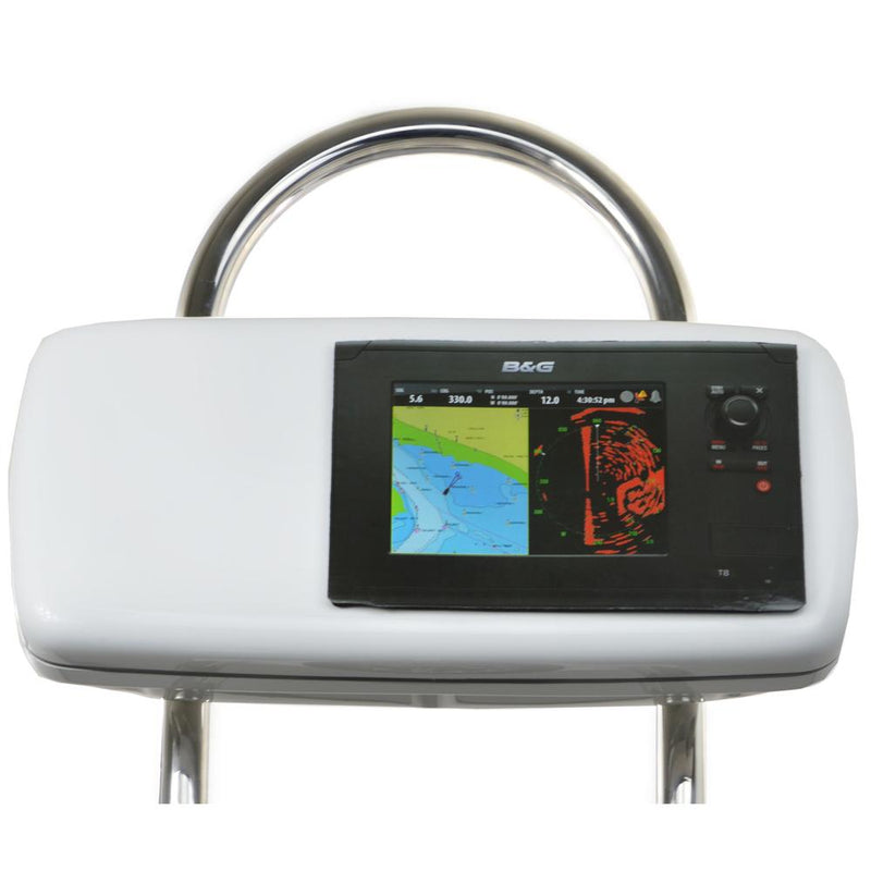 NavPod GP2040-08 SystemPod Pre-Cut f-Simrad NSS8 or B&G Zeus Touch 8 & 2 Instruments f-12" Wide Guard [GP2040-08]-Display Mounts-JadeMoghul Inc.