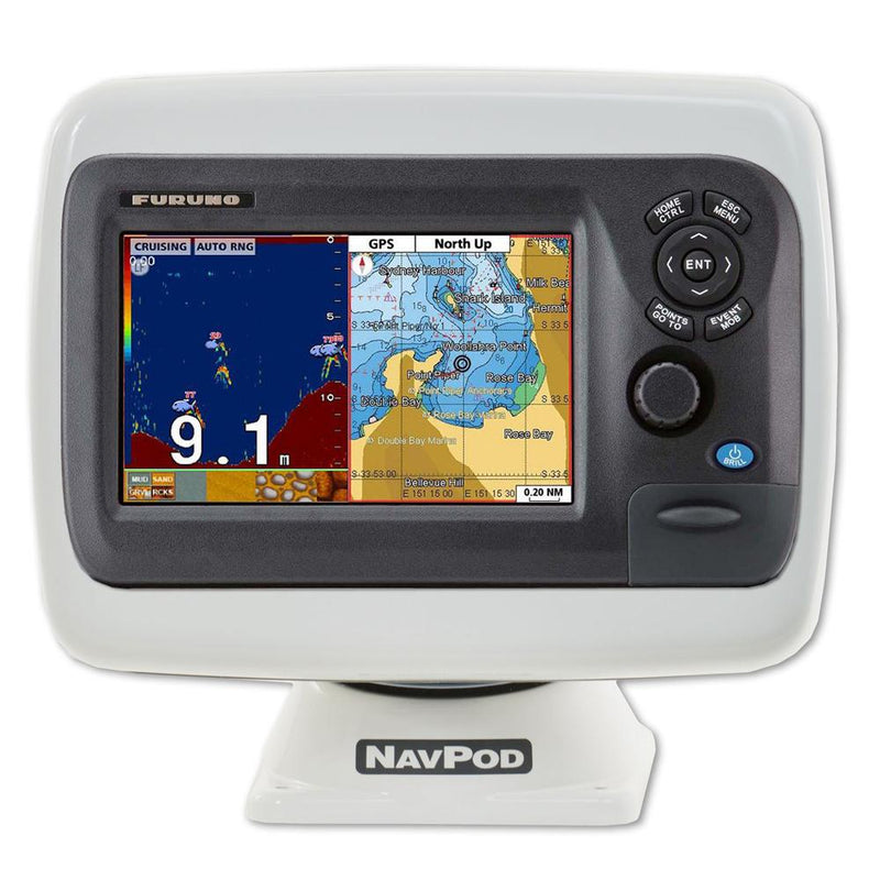 NavPod PP4818 PowerPod Pre-Cut f-Furuno GP1870-GP1870F [PP4818]-Display Mounts-JadeMoghul Inc.