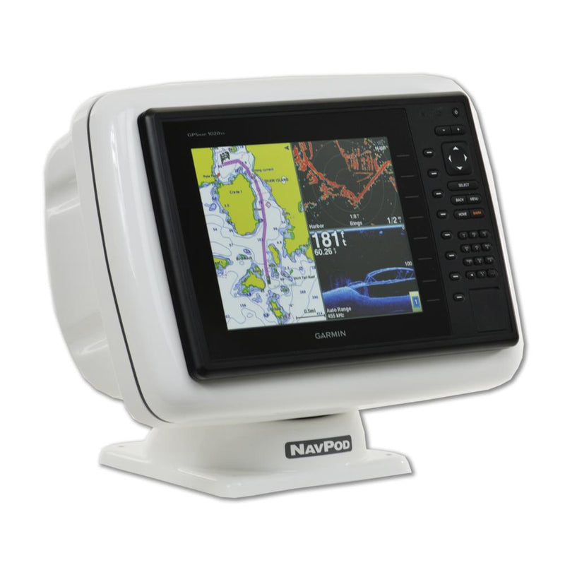 NavPod PP5201 PowerPod Pre-Cut f-Garmin 1020-1020xs-1040xs [PP5201]-Display Mounts-JadeMoghul Inc.