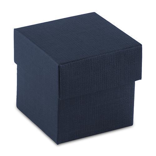 Navy Blue Favor Box with Lid (Pack of 10)-Favor Boxes Bags & Containers-JadeMoghul Inc.