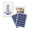 Navy Foil "Let's Sail Away" Playing Cards (Pack of 1)-Popular Wedding Favors-JadeMoghul Inc.