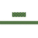 NAVY & LIME CHEVRON STRAIGHT BORDER-Learning Materials-JadeMoghul Inc.