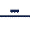 NAVY SCALLOPED BORDER TRIM-Learning Materials-JadeMoghul Inc.