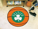 Round Area Rugs NBA Boston Celtics Basketball Mat 27" diameter