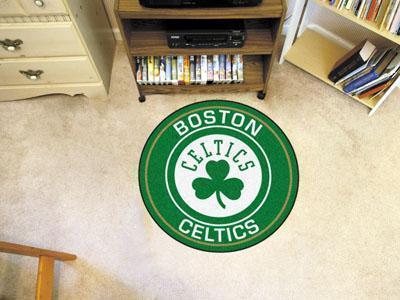 Round Area Rugs NBA Boston Celtics Roundel Mat 27" diameter