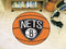 Round Area Rugs NBA Brooklyn Nets Basketball Mat 27" diameter
