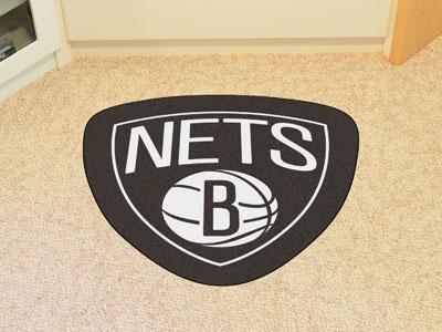 Custom Area Rugs NBA Brooklyn Nets Mascot Custom Shape Mat