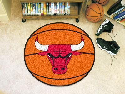 Round Rugs For Sale NBA Chicago Bulls Basketball Mat 27" diameter